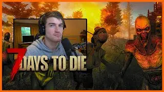 7 DAYS TO DIE Solo Survival EP3 - First Horde Night w/ EPIC FAIL!