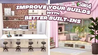 HOW TO CREATE SEAMLESS BUILT-IN SPACES TUTORIAL | The Sims 4