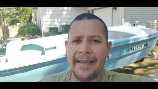 Restoring a 1973 Lund 315 Deluxe fiberglass boat Pt 1
