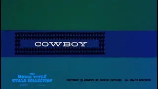 Saul Bass: Cowboy (1958) title sequence