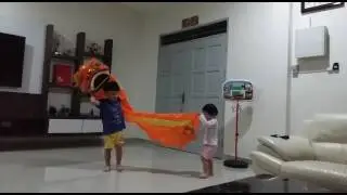 二个人就是一条狮子
