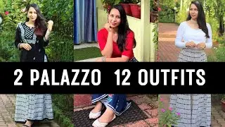 12 Ways to Style Palazzo Pants for Everyone ! Ethnic and Indo Western Outfit Ideas