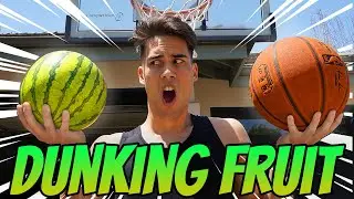 WHICH FRUIT DUNKS THE BEST?