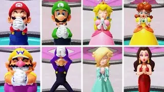 Super Mario Party Jamboree - All Pray Animations