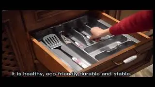 PVC Kitchen Cutlery Tray