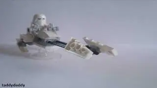 How to make a Lego Hoth Speeder Bike