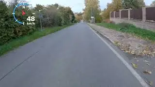 Vodochody - Libčice dol downhill