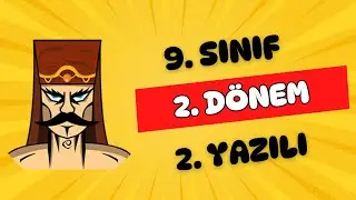 9. SINIF TARİH 2. DÖNEM 2. YAZILI - 2024 ( Açık Uçlu Sorular)