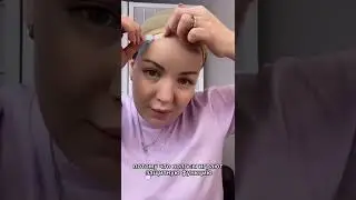 Фиксация системы волос с помощью липких лент (скотча) 🤝⭐️