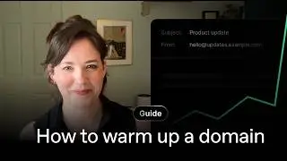 How to warm up a domain to send emails