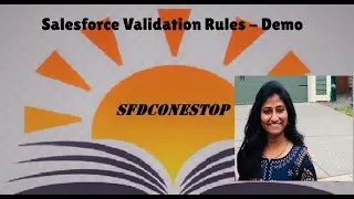 Salesforce Validation Rules Demo