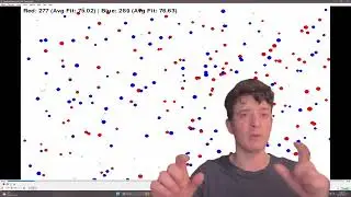 Attempted simulation of Ants and Termites | neural net and genetic algorithms