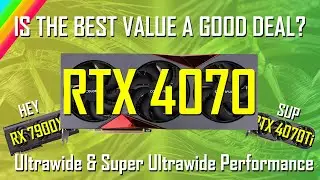 RTX 4070 Ultrawide Review - Raster & Ray Tracing vs the 4070 Ti & 7900 XT - 4 Resolutions – 11 Games