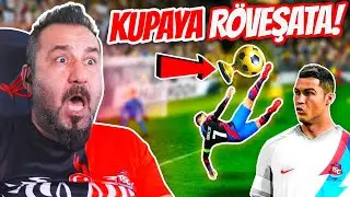 RONALDO HAVA YOLLARI! (Rövaşata Gol) AVRUPA LİGİ ŞAMPİYONU OLDUK! | TANTAN KARİYERİ BÖLÜM 24