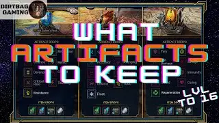 What Artifacts Should You Keep | What Artifacts To Sell | Artifacts guide | Raid Shadow Legends