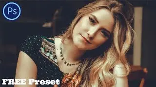 1 Minute Photoshop - Photoshop Effects for Portraits Editing (FREE Preset)