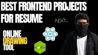 Online Drawing Tool Using NextJs And NodeJs | Best Frontend Projects For Resume 🔥