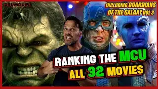 Ranking All 32 MCU Movies Including Guardians of the Galaxy Vol 3