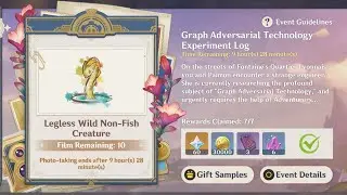 Legless Wild Non Fish Creature - Graph Adversarial Technology Experiment Log Day 6 | Genshin Impact