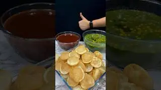 Pani Puri ASMR Cooking || 