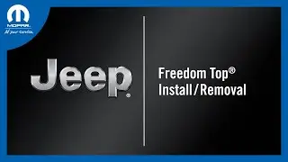 Freedom Top® Install/Removal | How To | 2024 Jeep Wrangler