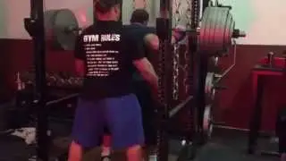 Monster 260kg Back Squat