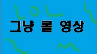 [League Of Legends] 일반게임에서 만난 동기