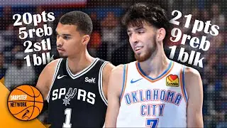 Preseason Battle of Modern Day Giants | Wemby vs. Chet