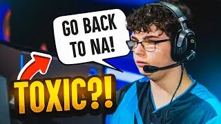TOXICITY In A PRO Rocket League Lobby?!