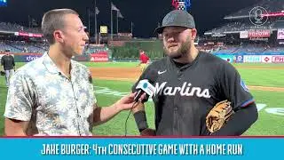 JAKE BURGER POST-GAME @ PHI (8/13/24)