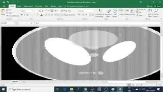 Create an Image with Excel Sheet