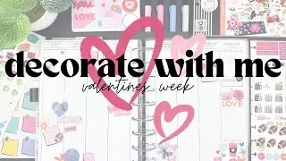 Decorate with Me for Valentine's Week 💖