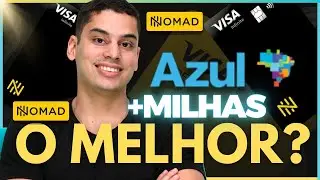 💳 GANHE MILHAS NA AZUL OU CASHBACK EM Dólar! Aproveite também o Visa Infinite Explorer da Nomad!
