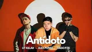 Alex Ponce, Tiago PZK, LIT killah - Antídoto (Visualizer) IA