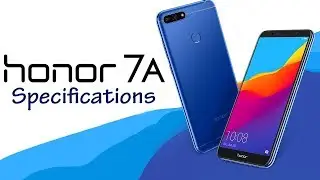 Honor 7A Specifications, Features a Snapdragon Processor | Officially Launching Tomorrow at Flipkart