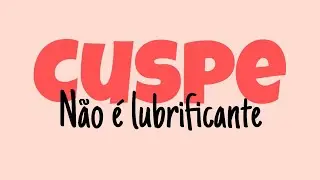 CUSPE NÃO É LUBRIFICANTE! - BARBA,CABELO E BIGODE