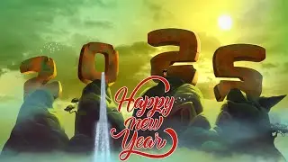 New year wish ! Prayan animation studio wishes you a very HAPPY NEW YEAR 2025 | animated video