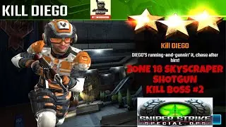 Campaign Zone 18 Skyscraper Kill Diego Kill Boss #2 Sniper strike : special ops