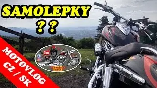 Motovlog CZ/SK # 11 - SAMOLEPKY