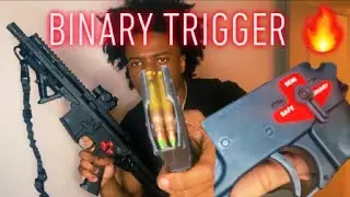 I Put a SWITCH On My AR-15 .556 Pistol 😳| Franklin Armory BINARY Trigger!