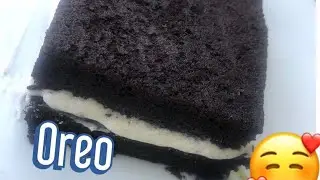 2 Ingredients Oreo Sandwich Cake