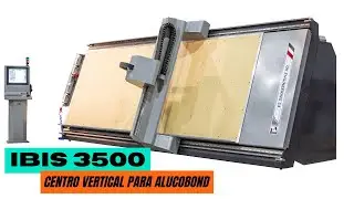 Router CNC para placas de Alucobond (Aluminio Compuesto) fabricado por OK Industrial