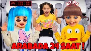 ELİF ARKADAŞ EKİBİ İLE ARABADA 24 SAAT !! KİM UYUDU KAYBETTİ !?