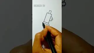 How to draw microscope easy. 