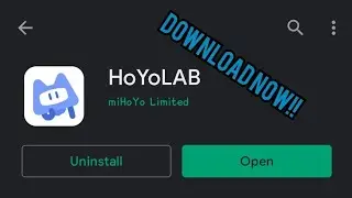 OFFICIAL HOYOLAB APP(?)DOWNLOAD NOW
