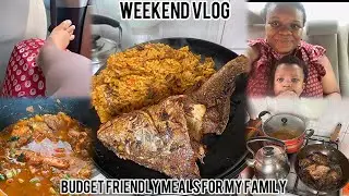 TREATING MY FAMILY ONLY TO THE BEST MEALS ON A BUDGET/WEEKEND VLOG