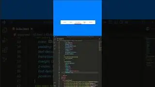 #Animated #Menu #Indicator using #html, #css  & #javascript / #cssanimation #javascriptproject