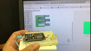 Blockly and esp8266 test