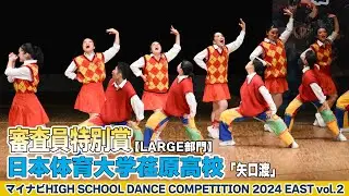 #日本体育大学荏原高校 「矢口渡」がLARGE部門で演技を披露！＜マイナビハイダン2024EASTvol.2＞|ハイダン / マイナビハイダン / ダンス / コンテスト / ストリートダンス