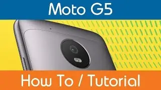How To Remove Moto G5 Google Account